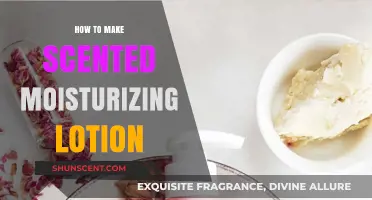 Craft Your Own Scented Moisturizing Lotion: Easy DIY Guide