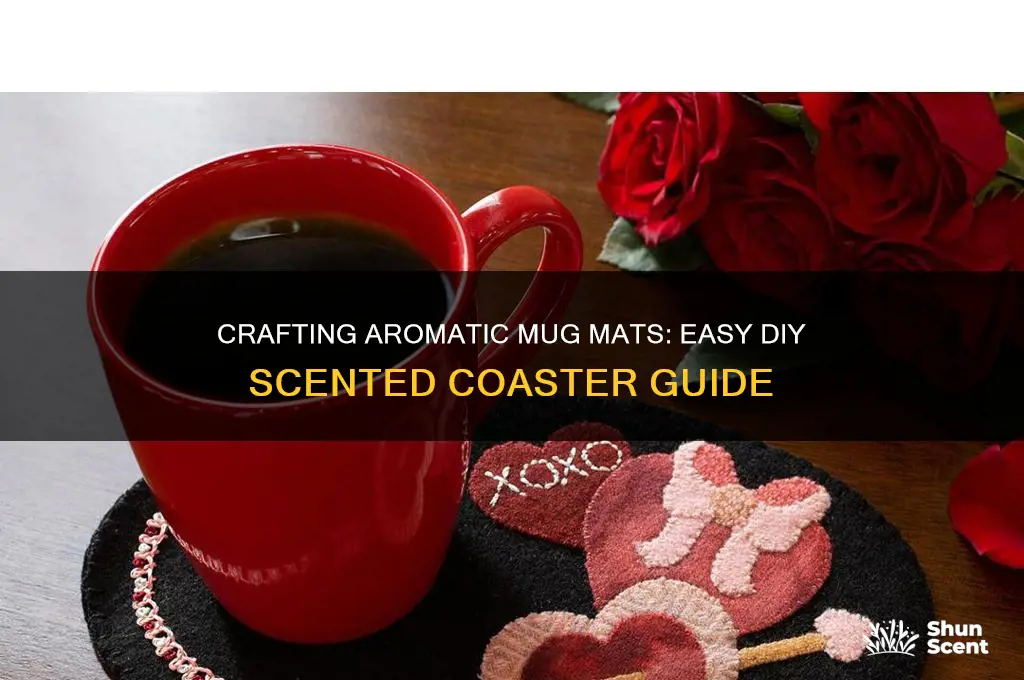 how to make scented mug mats