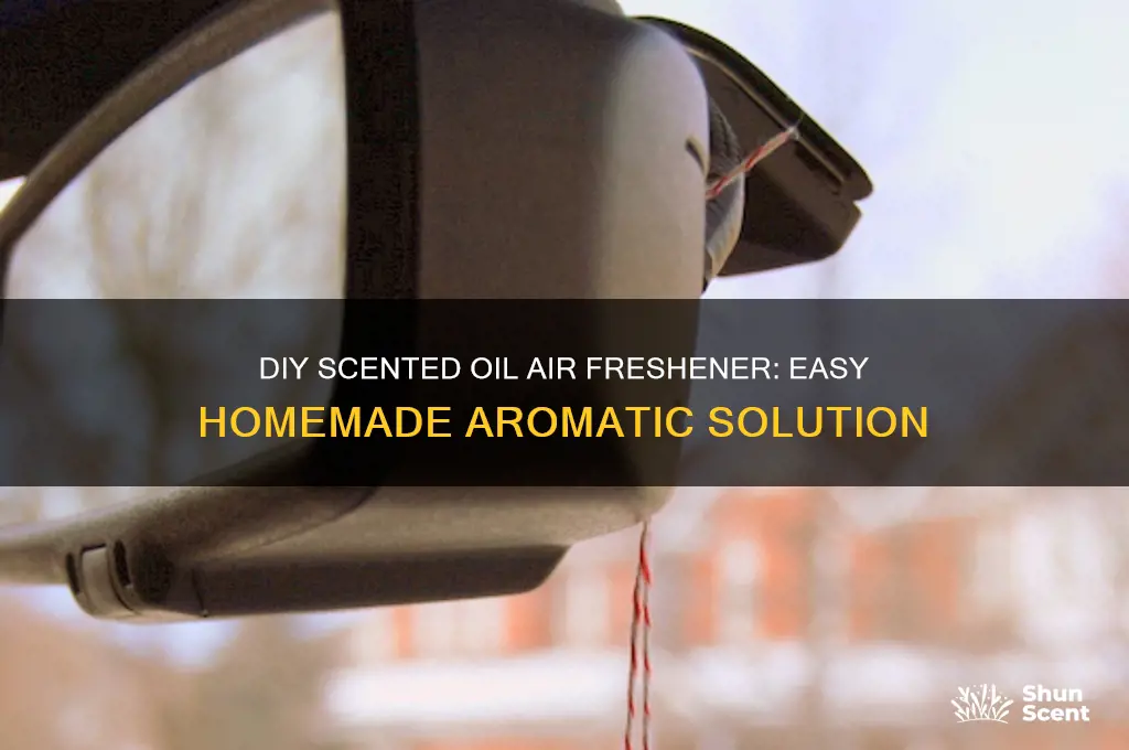 how to make scented oil air freshener