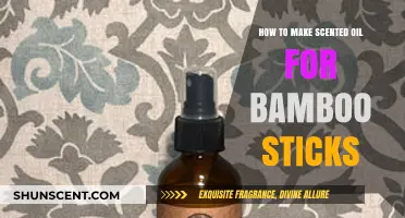 Crafting Aromatic Bamboo Stick Oils: A Simple DIY Guide