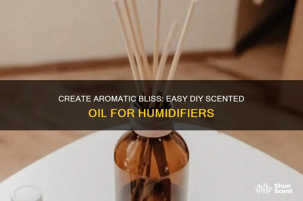 how to make scented oil for humidifier