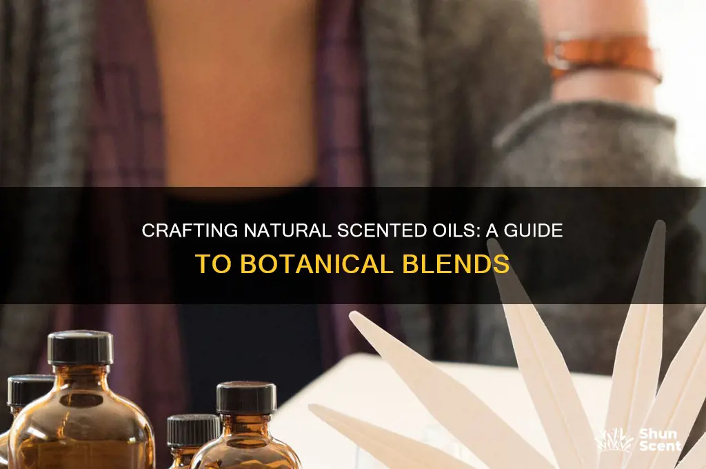 how to make scented oils formulated with natural- based