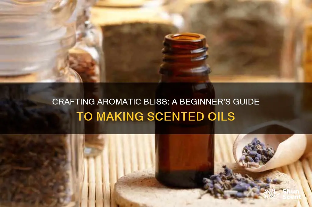how to make scented oils from scratch