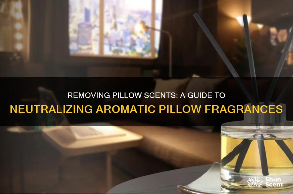 how to make scented pillows not scented anymore