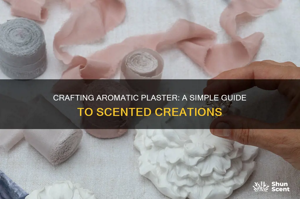 how to make scented plaster