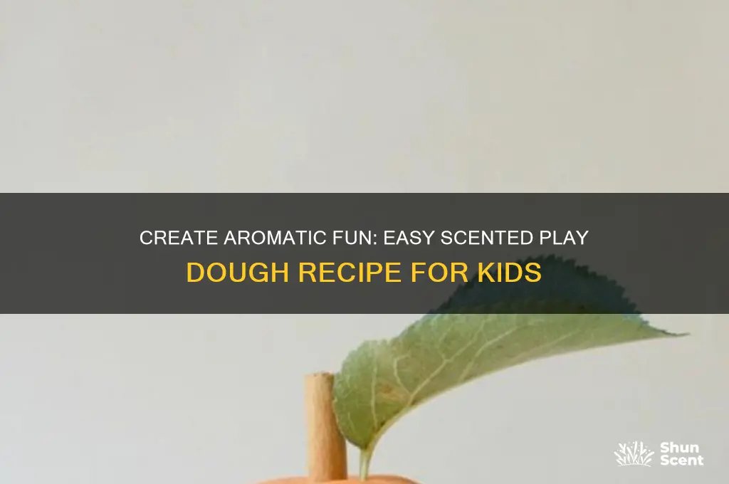 how to make scented play dough