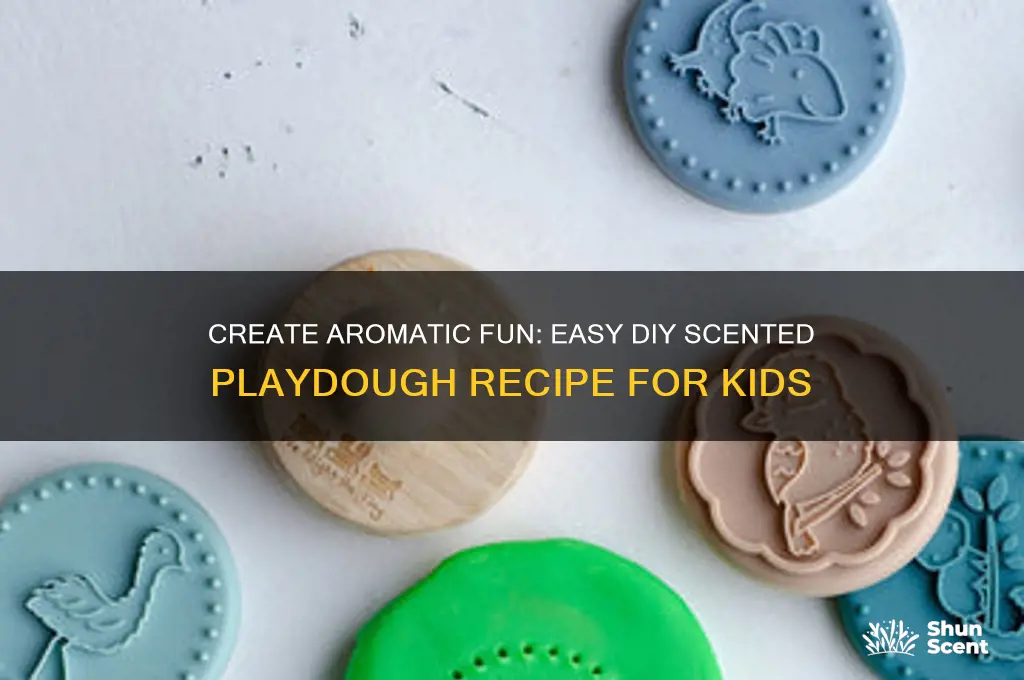 how to make scented playdough