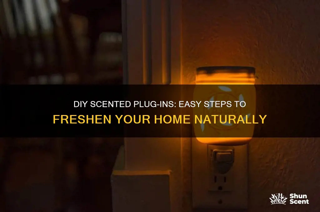 how to make scented plug ins