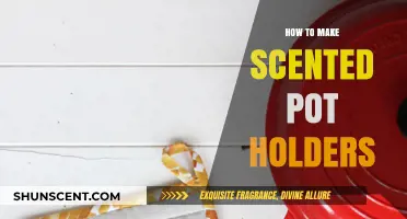 Crafting Aromatic Pot Holders: Easy DIY Scented Kitchen Essentials
