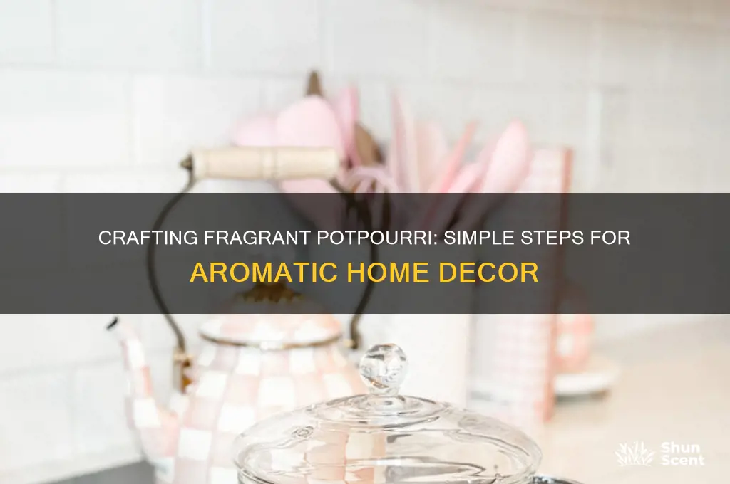 how to make scented potpurri