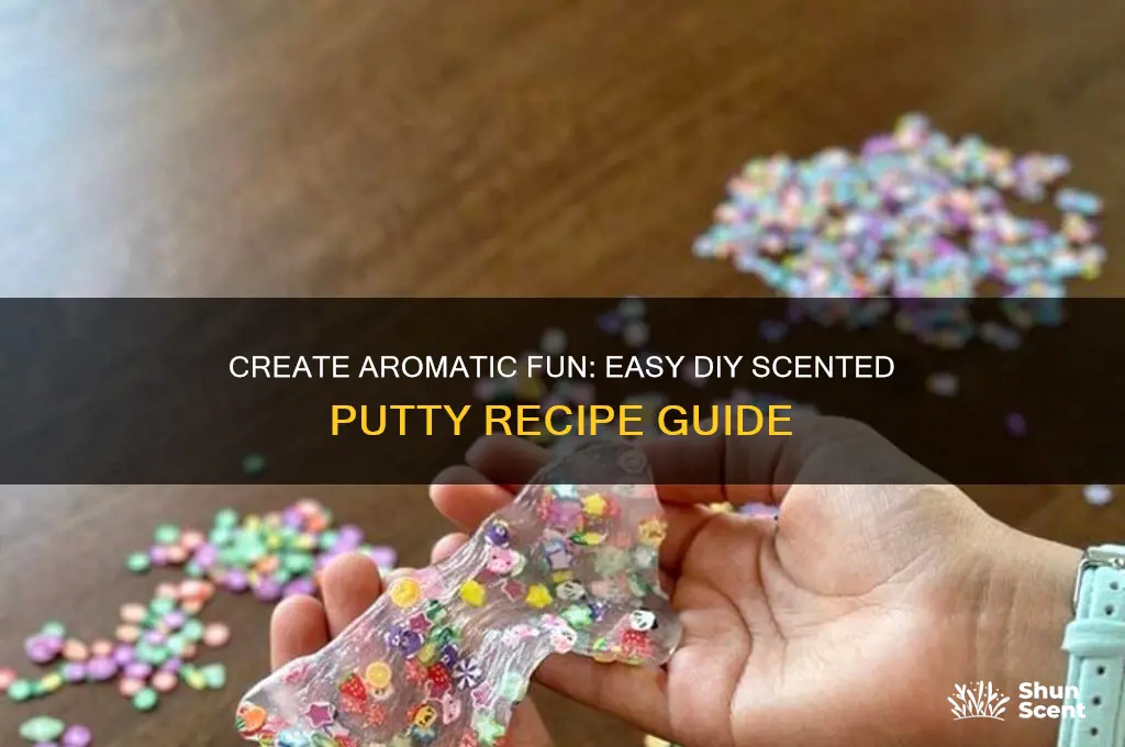 how to make scented putty