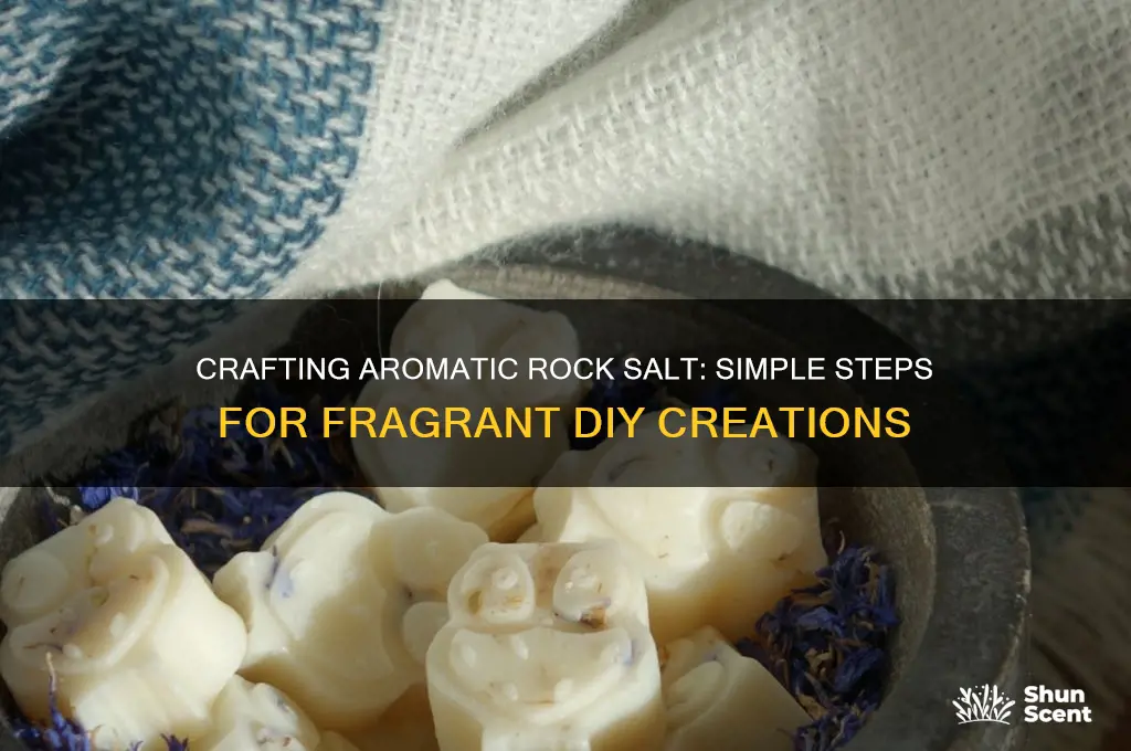 how to make scented rock salt