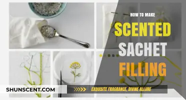 Crafting Aromatic Bliss: A Guide to Making Scented Sachet Filling