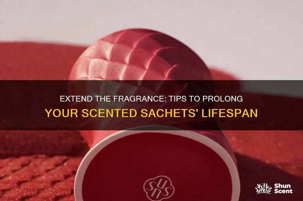 how to make scented sachets last longer