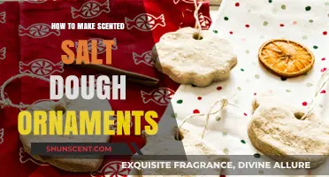 Crafting Aromatic Salt Dough Ornaments: A Simple DIY Guide