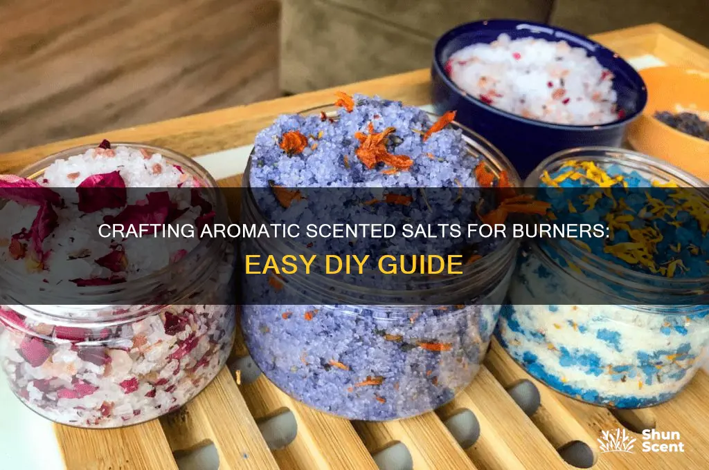 how to make scented salts for burners