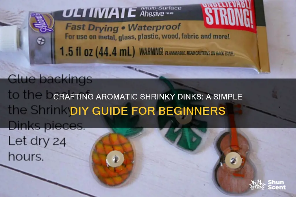 how to make scented shrinky dinks