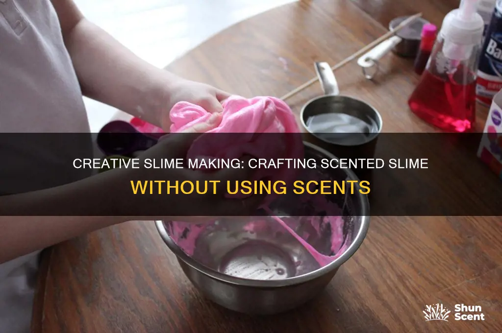 how to make scented slime without scents