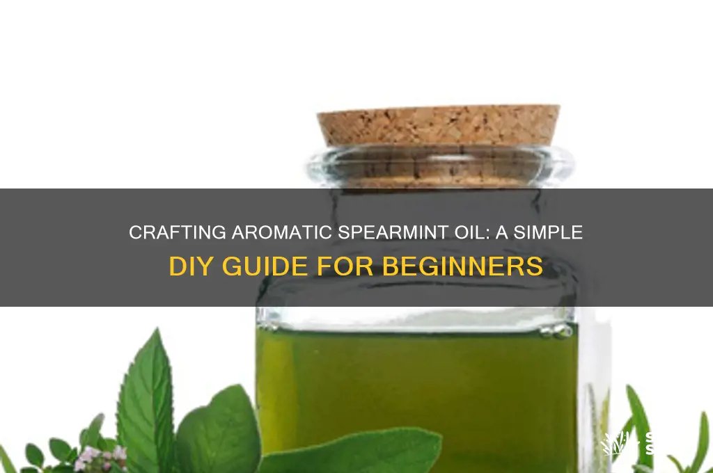 how to make scented spearmint oil
