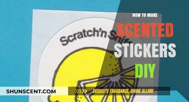 Crafting Aromatic Adhesives: A Simple DIY Scented Stickers Guide