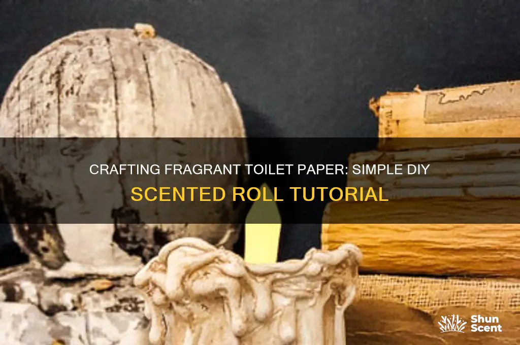 how to make scented toilet paper