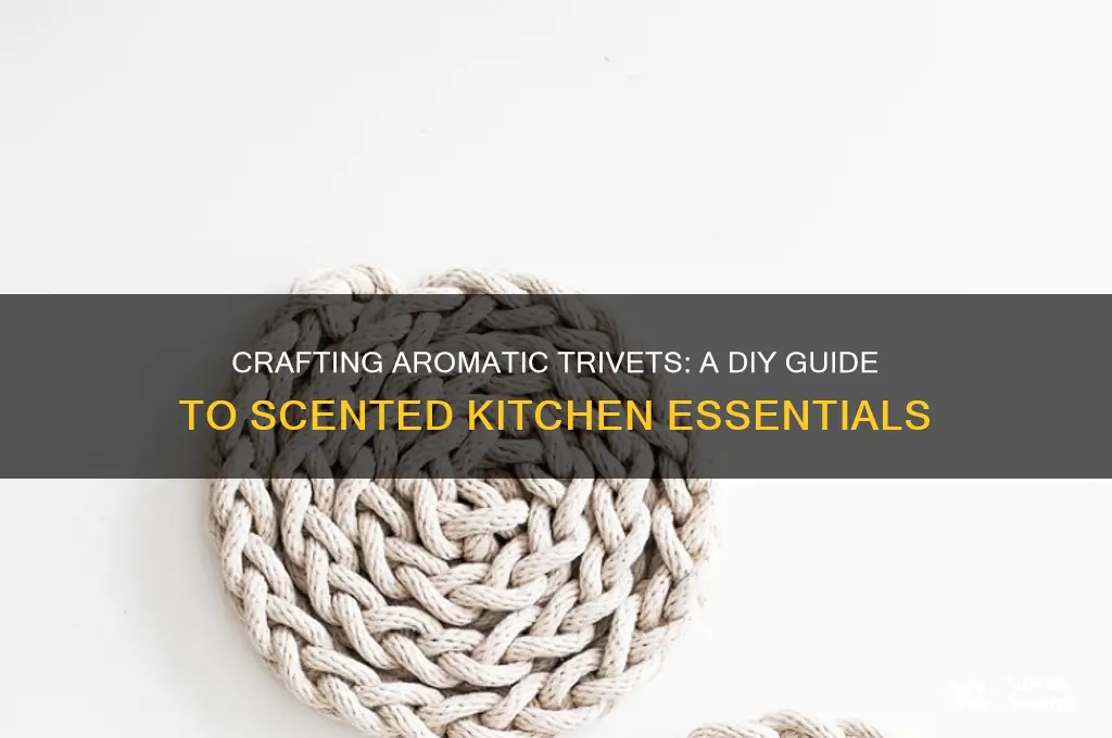 how to make scented trivets
