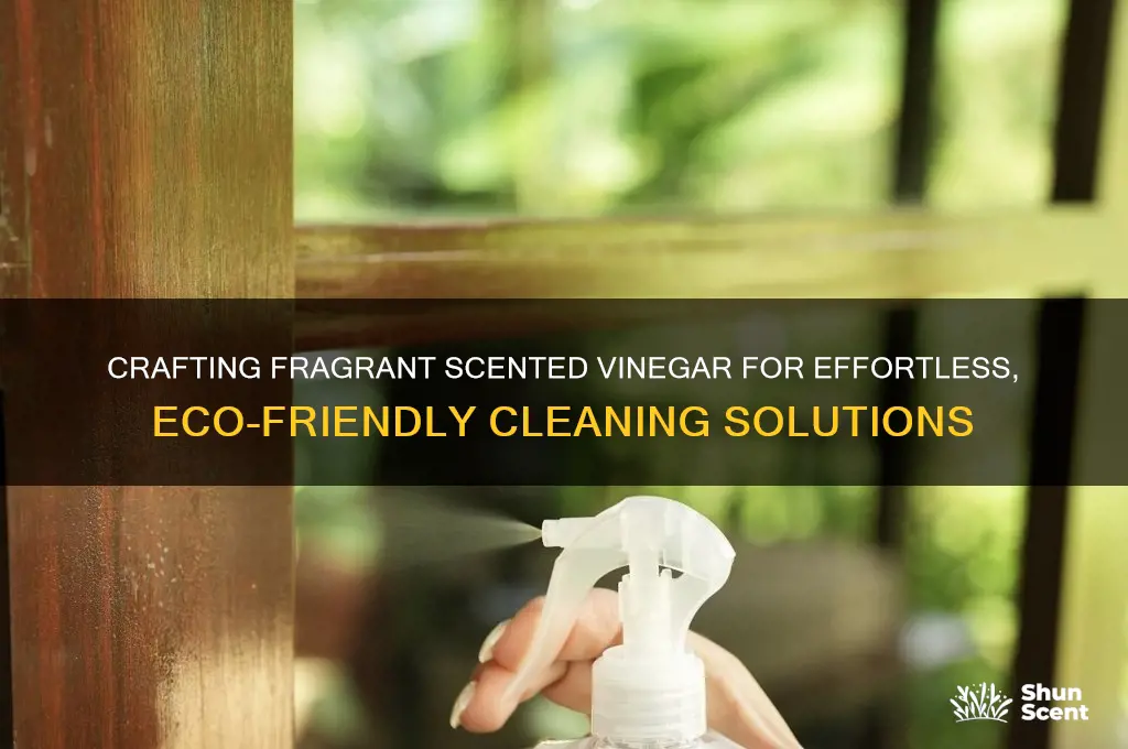 how to make scented vinegar cleaminh