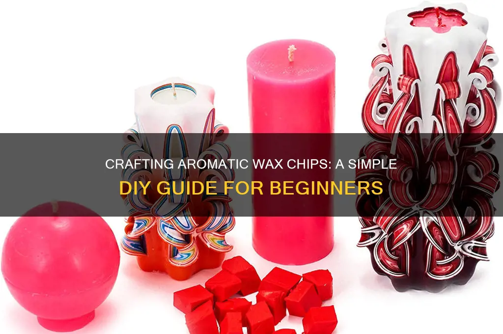 how to make scented wax chips