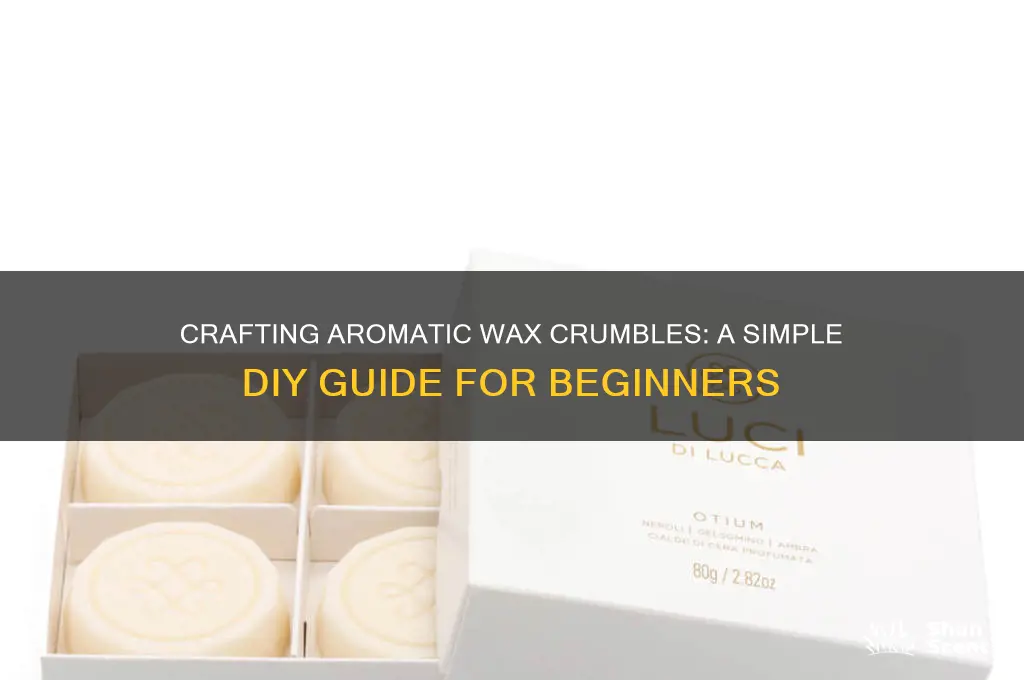 how to make scented wax crumbles