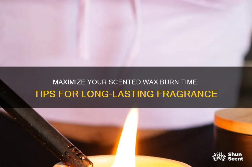 how to make scented wax last longer