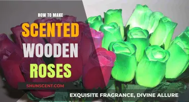 Crafting Fragrant Wooden Roses: A Step-by-Step DIY Guide