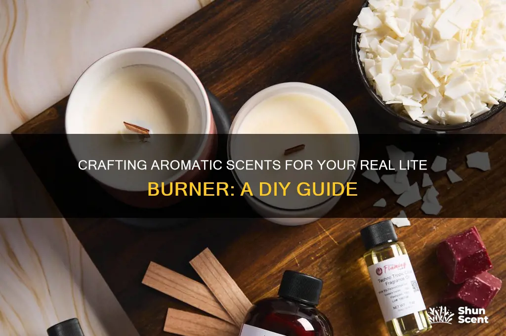 how to make scents for a rea lite burner