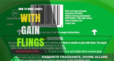 Crafting Custom Scents: A Guide to Using Gain Flings Creatively