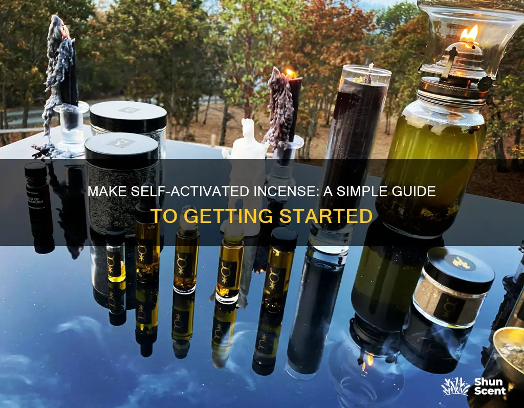 how to make self-activated incense