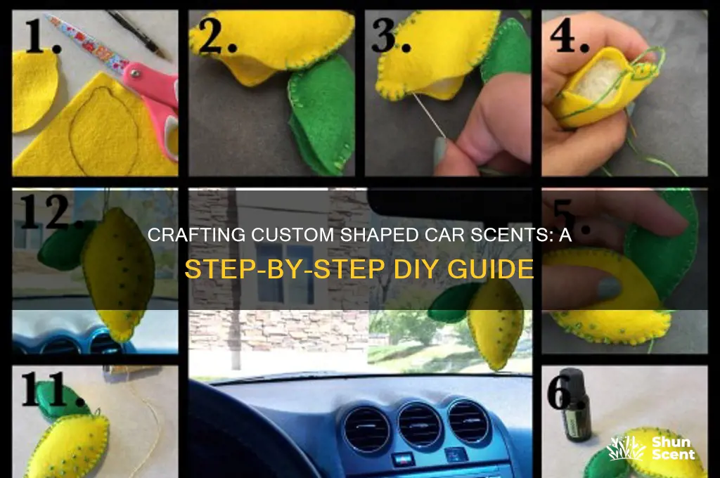 how to make shaped car scents