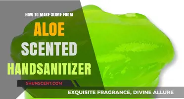 DIY Slime Recipe: Aloe Scented Hand Sanitizer Slime Tutorial