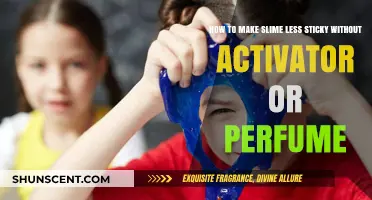 Easy Hacks to Make Slime Less Sticky