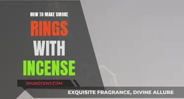 Creating Smoke Rings: Incense Tricks for Beginners