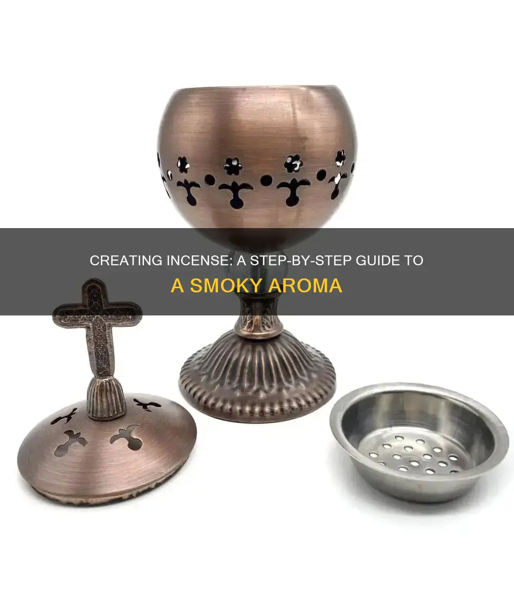 how to make smoldering incense