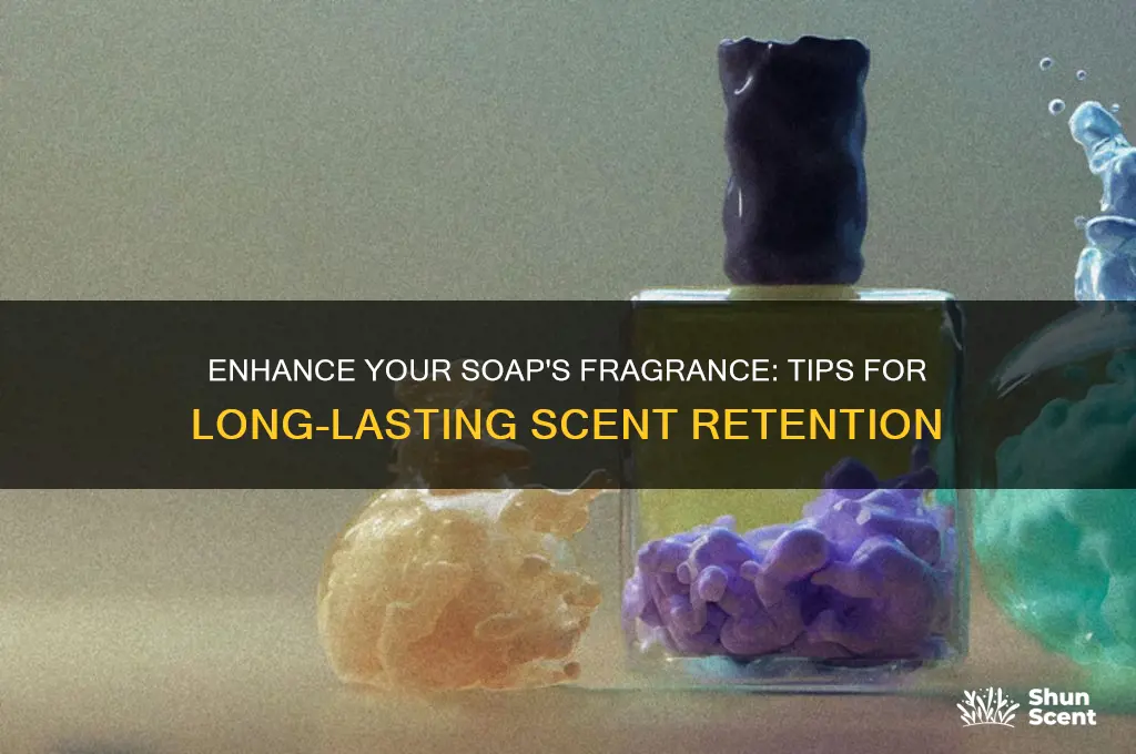 how to make soap scent last longer
