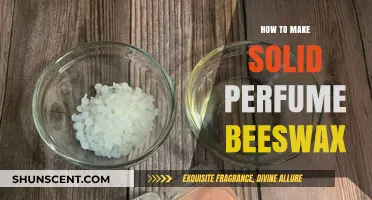 Creating Solid Perfume with Beeswax: A Beginner's Guide