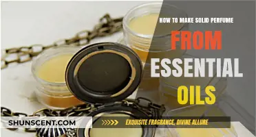 Creating Solid Perfume: Essential Oils, Easy Steps