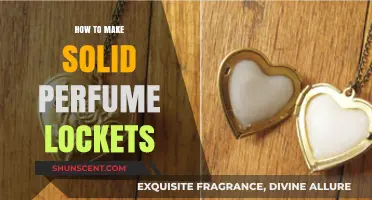 Creating Solid Perfume Lockets: A Step-by-Step Guide