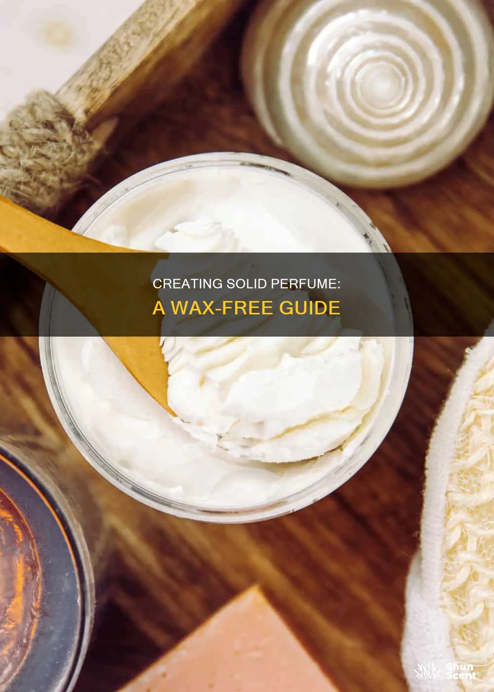 how to make solid perfume without beeswax