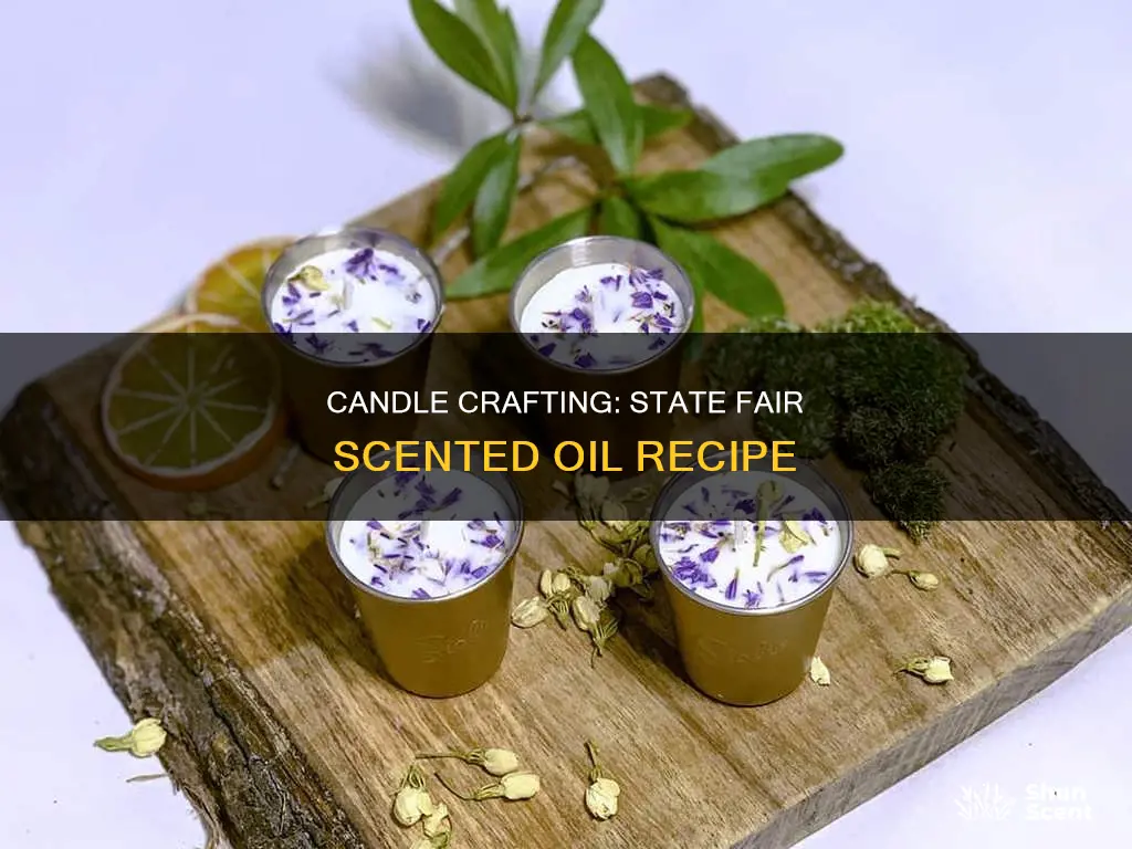 how to make state fair candle fragrance oil