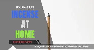Creating Stick Incense: A Homemade Fragrance Journey
