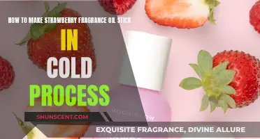 Mastering the Art of Cold Process: Tips to Enhance Strawberry Fragrance Oil