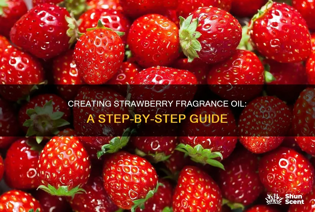 how to make strawberry fragrance oil
