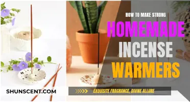 Handcrafting Powerful Incense Warmers at Home