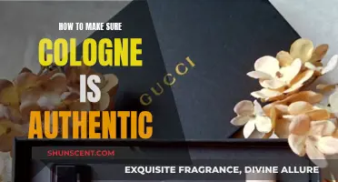 Authentic Colognes: Spotting the Real Deal